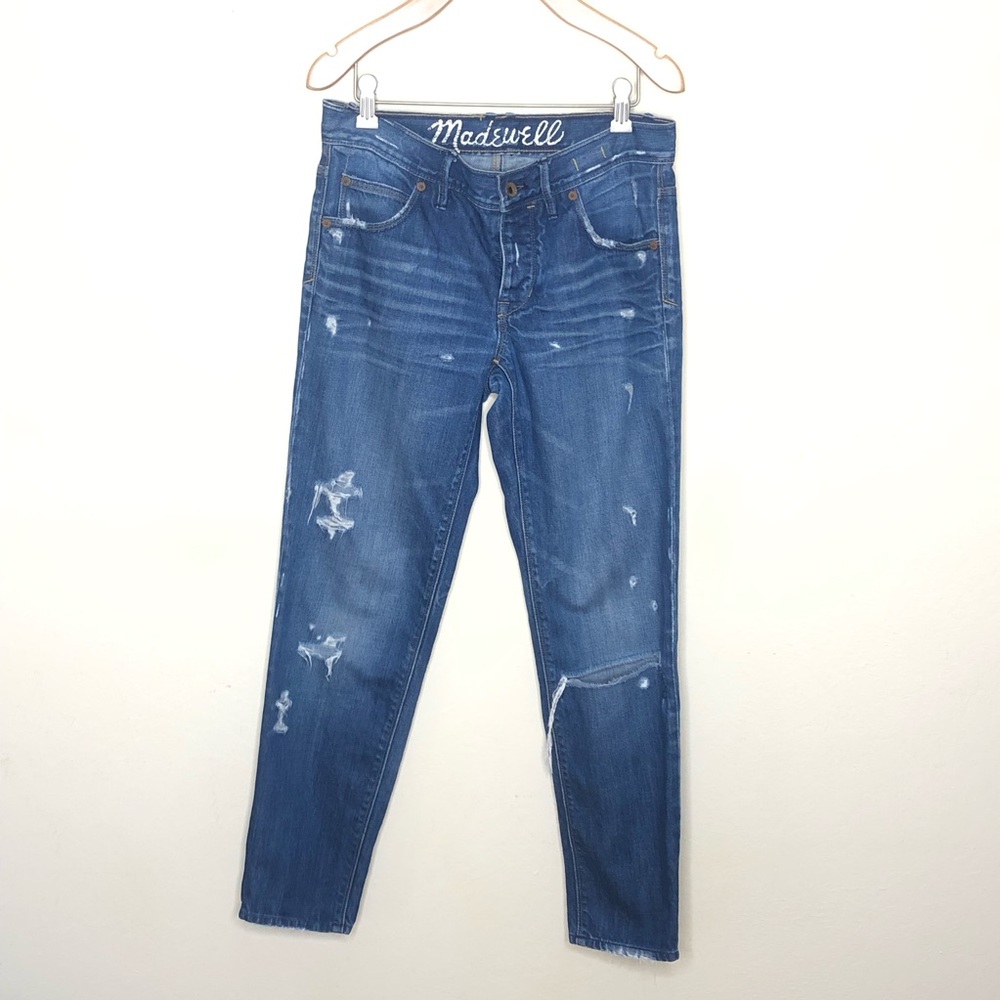 MADEWELL Distressed Boyfriend Jeans | 24